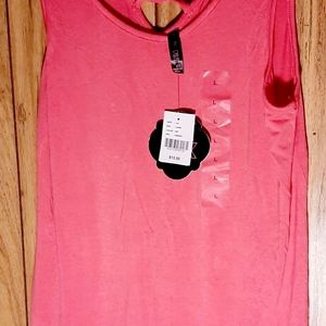 Electric pink Brand tank top